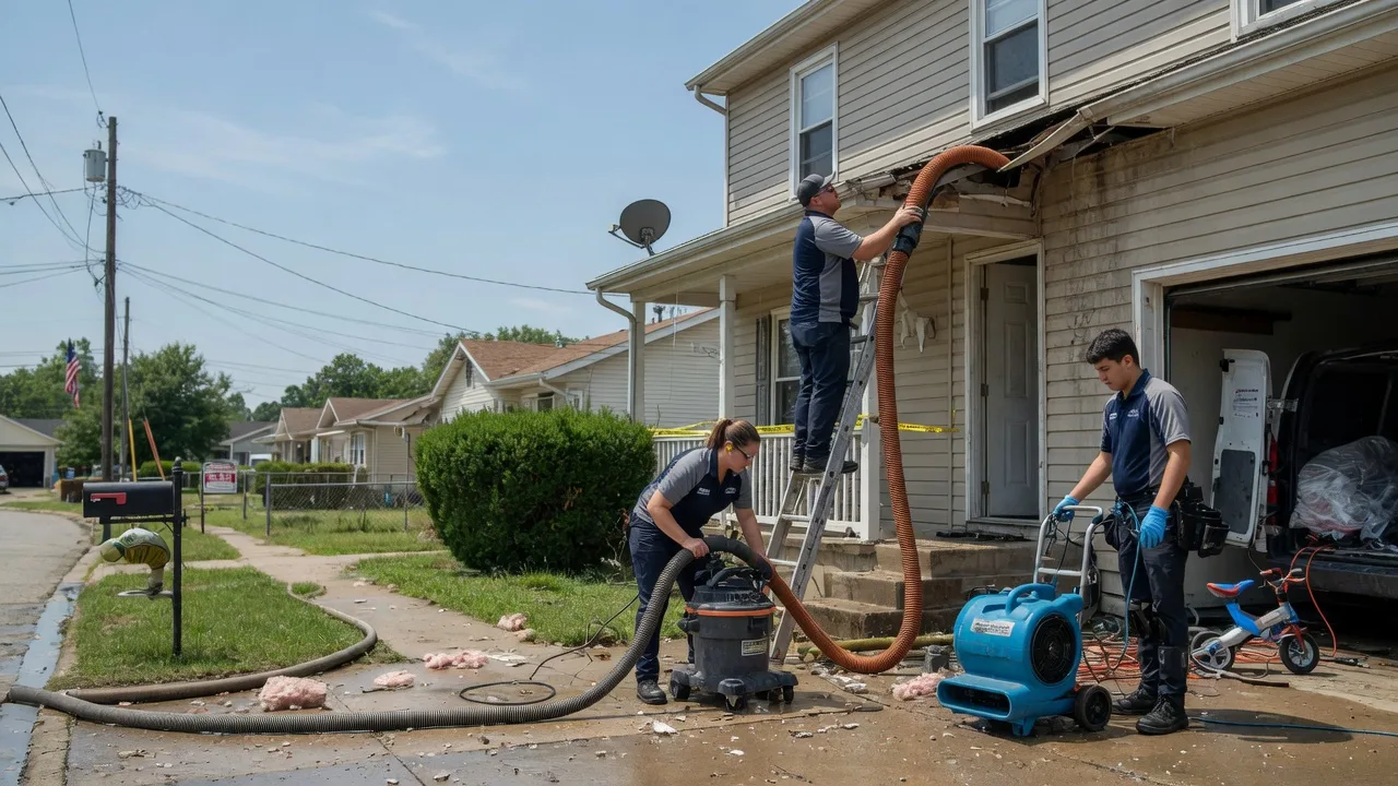 Water Damage Restoration in Yorktown, IN near me